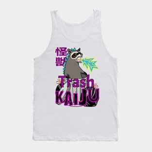 Funny Raccoon Trash Kaiju Tank Top